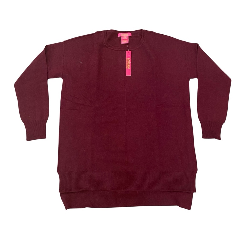 New Catherine Malandrino 100% cashmere long sleeve sweater women’s size M